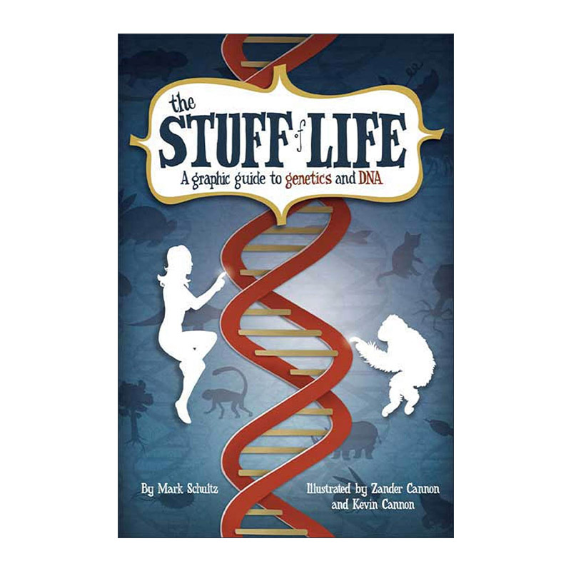 英文原版 The Stuff of Life 漫画生命史话 一张图看懂遗传学和DNA 英文版 进口英语原版书籍