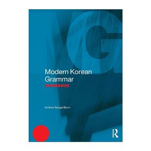 Grammar Korean Workbook 现代韩语语法练习册 书籍 原版 进口原版 Modern
