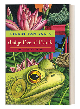 英文原版 Judge Dee at Work 断案集 大唐狄公案 狄仁杰断案传奇 汉学家高罗佩Robert van Gulik 英文版 进口英语原版书籍