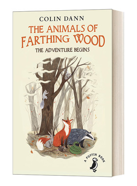 英文原版 The Animals of Farthing Wood The Adventure Begins 法兴森林的动物 冒险开始 英文版 进口英语原版书籍儿童图书