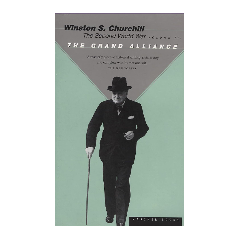英文原版 The Grand Alliance 第二次世界大战回忆录卷三 伟大的同盟 丘吉尔 英文版 进口英语原版书籍
