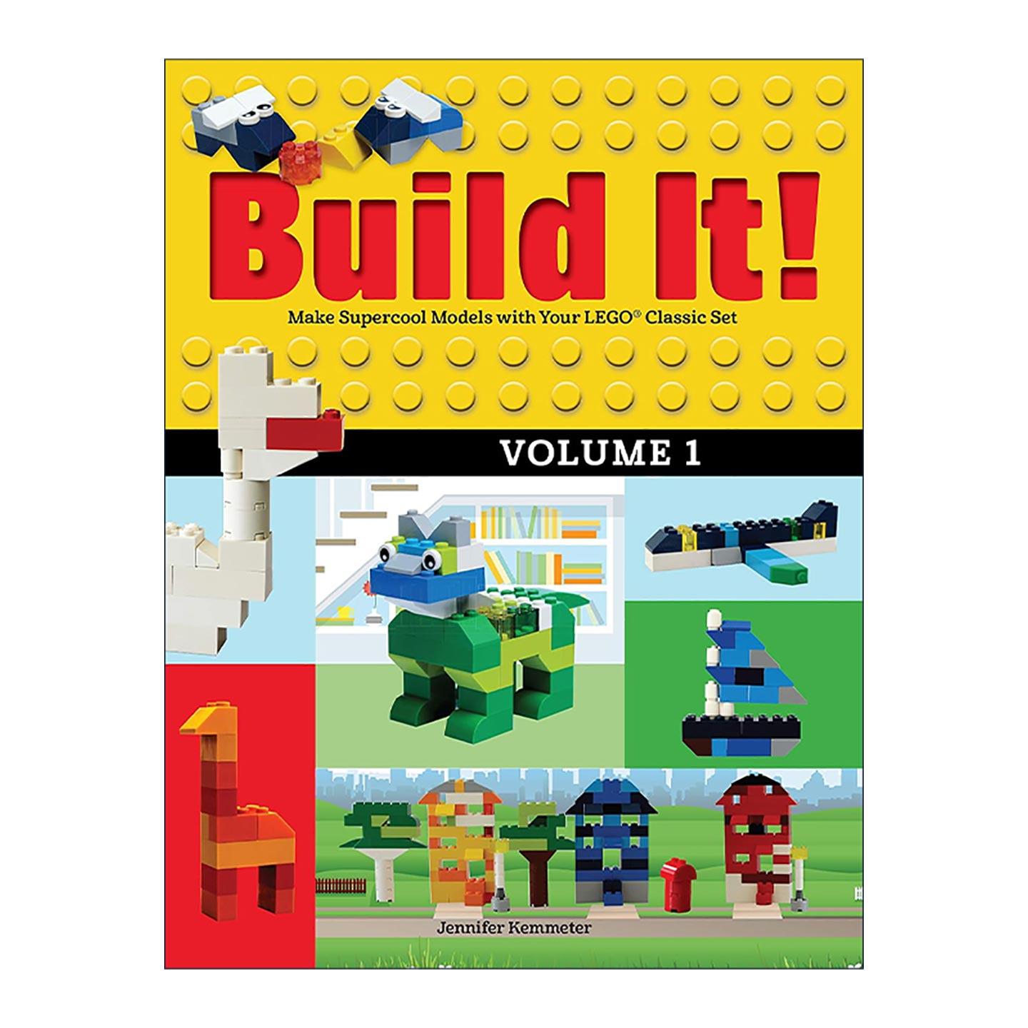 英文原版 Build It! Volume 1 建起来 卷一 儿童乐高制作全彩经典指南 超酷模板说明书 英文版 进口英语原版书籍