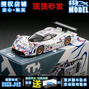 TrendsHobby TH 1:64 095# 保时捷911 GT1 LM 1988 合金汽车模型