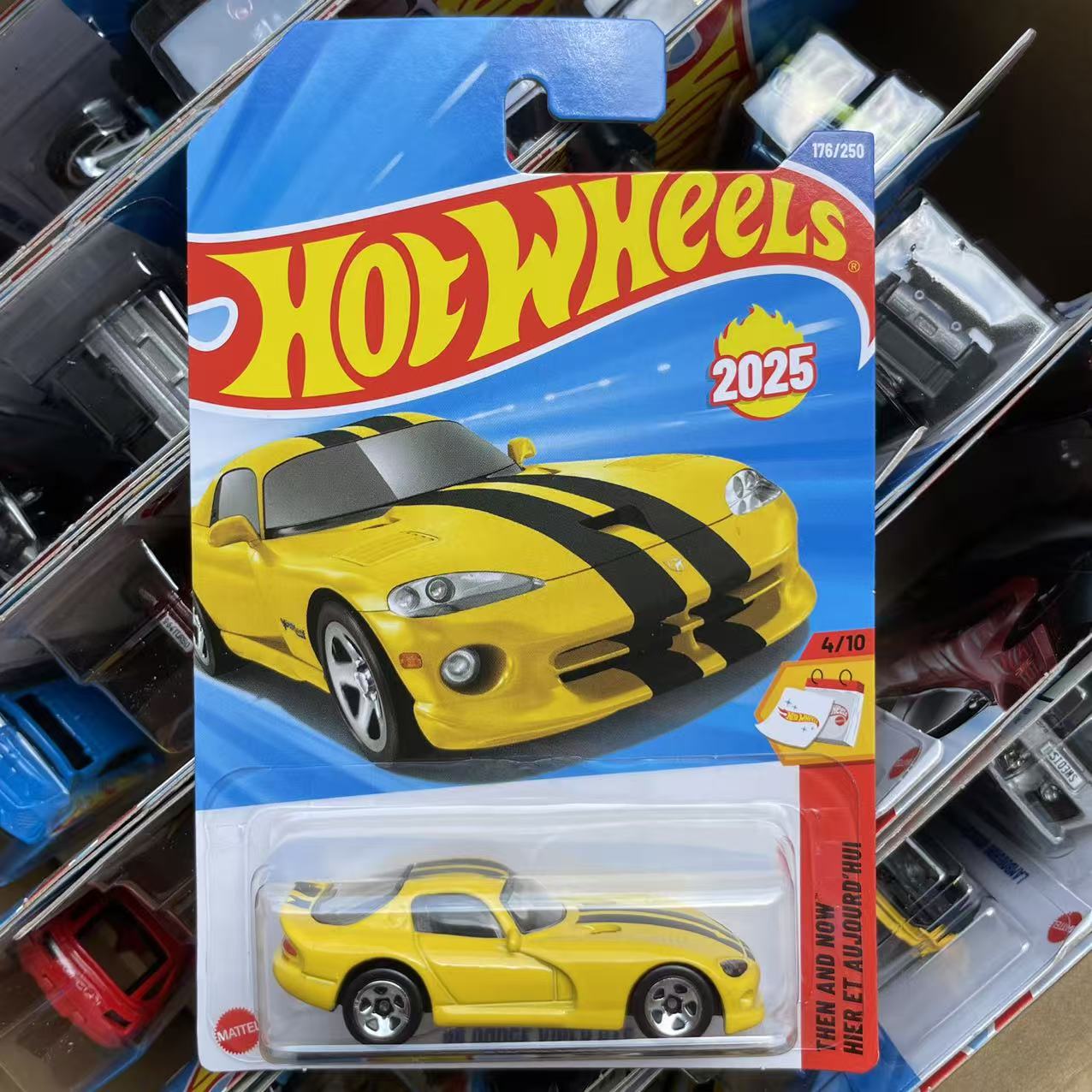 176#2025P 风火轮HOTWHEELS 96 DODGE VIPER GTS 道奇蝰蛇玩具车