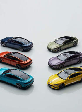 官方正版原厂车模小米汽车SU7Ultra模型车模1：64玩具车回力