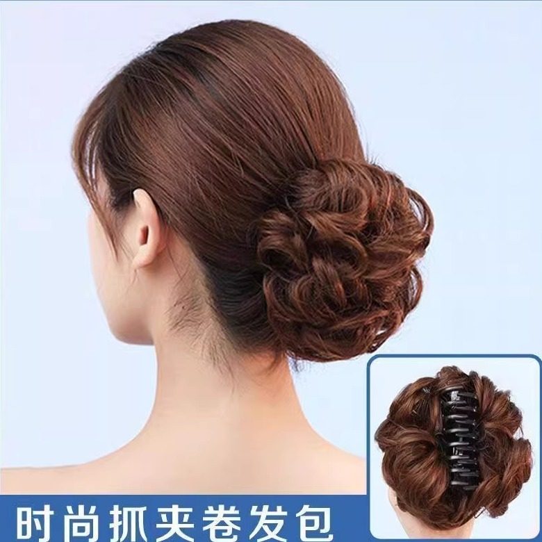 【全店出厂价】抓夹丸子头卷发圈蓬松假发圈发饰发饰逼真舒适柔顺,饰品/流行首饰/时尚饰品新,发饰,淘宝优惠券,粉丝福利购,淘宝优惠卷