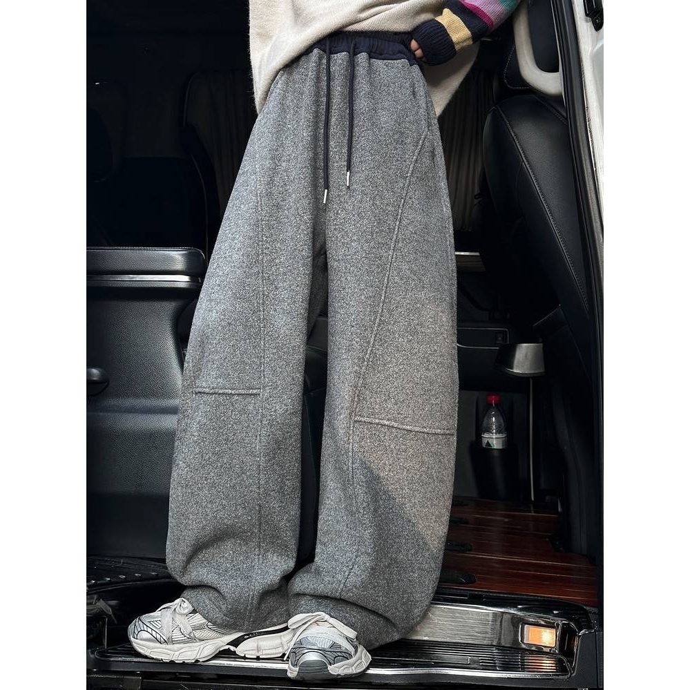 专柜品牌女童加绒裤子2025新款秋冬装洋气儿童弯刀裤女大童冬季一