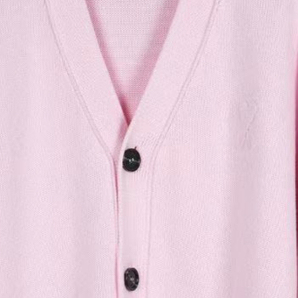 老客入 圆领 ZHENG 爱心棉毛针织开衫 DLMZ038 现货发货