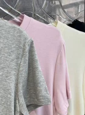【老客入！大厂】5-7天发 女款 莫代尔羊毛打底短袖 SZLZ514