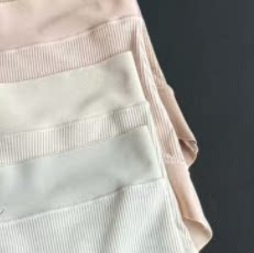 【老客入！大厂】5-7天发 4条装 莫代尔罗纹轻奢女士内裤 SZLZ593