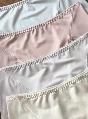 【老客入！大厂】 4条装奢华缎面女士内裤 SZLZ325