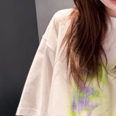 【老客入！大厂】 3天发 情侣 椰树丛林印花OVERSIZE短袖 NGA597