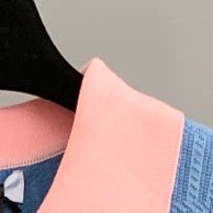 【老客入！大厂】5-7天发 女士 拼色领提花丝棉针织连衣裙 NGA397