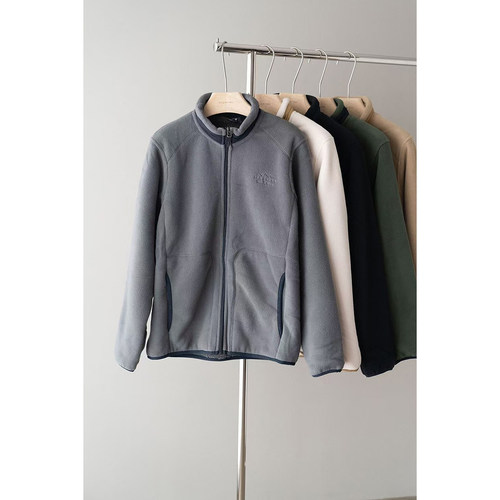 【老客入 大厂！】现货发 刺绣雪山摇粒绒情侣拼色夹克外套GL001