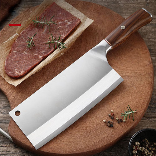 德朗宁不锈钢中式锋利斩切两用刀