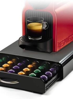 咖啡胶囊收纳架抽屉适用于Nespresso胶囊抽屉式收纳盒奈斯储存架