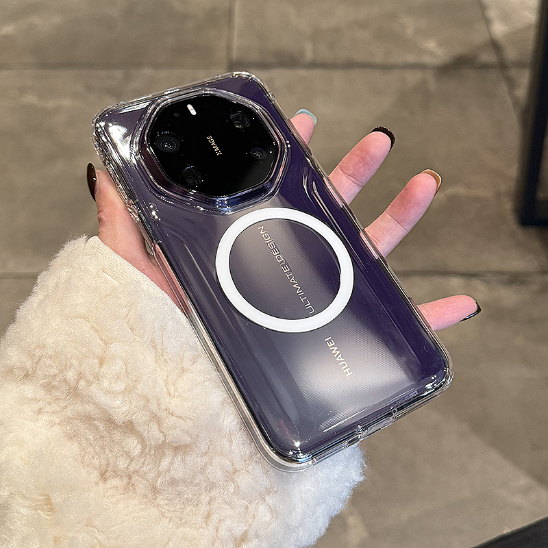 适用于华为Mate80rs手机壳新款透明华为mate80rs非凡大师保时捷保护套简约高级晶透全包防摔超薄透亮