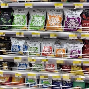 迪拜代购 家乐福hunters小包薯片40g 四种口味 网红促销 素食者可