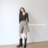 韩版 大奇TG 五分宽松潮ins休闲高腰显瘦秋季 新品 短裤 女2020新款