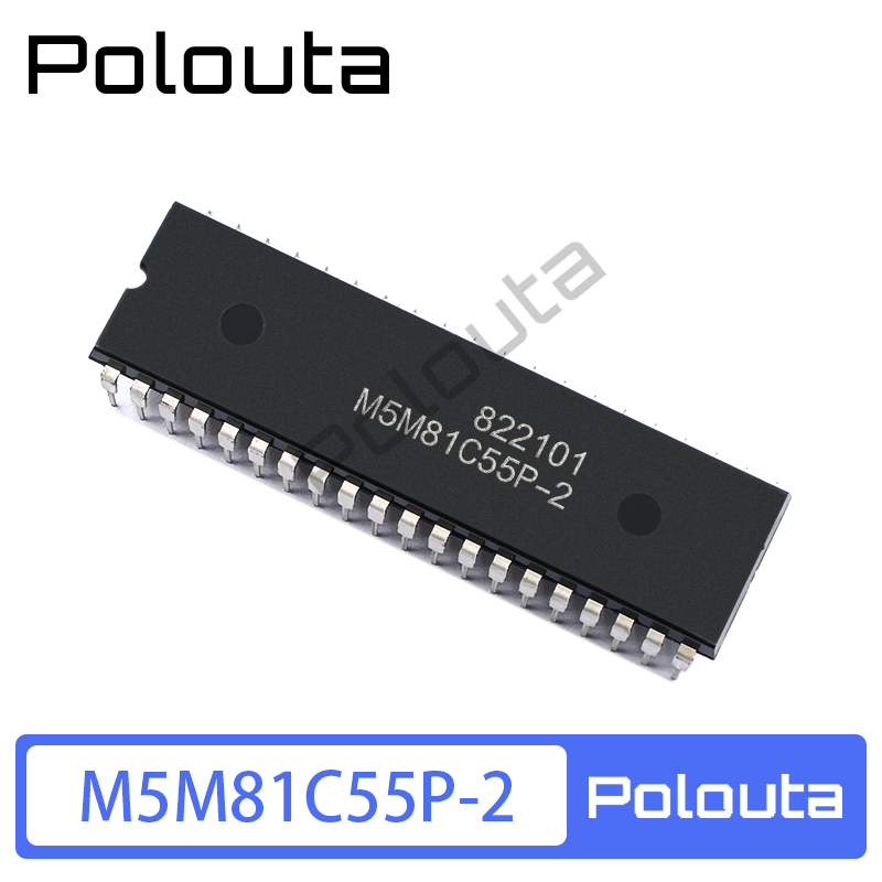 M5M81C55P-2 DIP40 2048位CMOS静态的I/O端口和定时器RAM Polouta