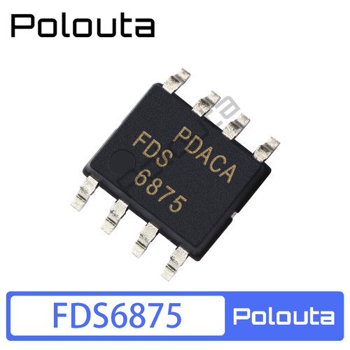 FDS6875  SOP8 贴片双通道2.5V额定功率沟槽场效应晶体管