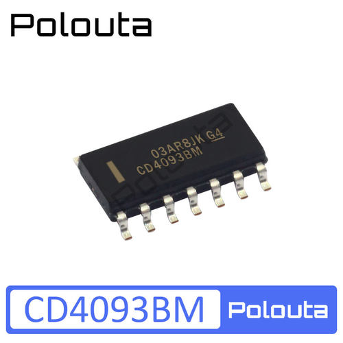 CD4093BM96 CD4093 HEF4093BT SOP14 贴片3.9MM 施密特触发芯片