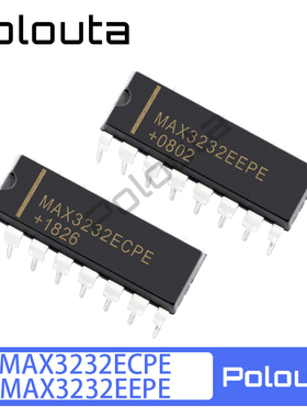 MAX3232ECPE MAX3232EEPE MAX3232E芯片 DIP-16 接口IC Polouta