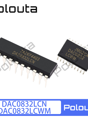 DAC0832LCN DIP20 DAC0832LCWM SOP-20 数模转换器芯片 Polouta