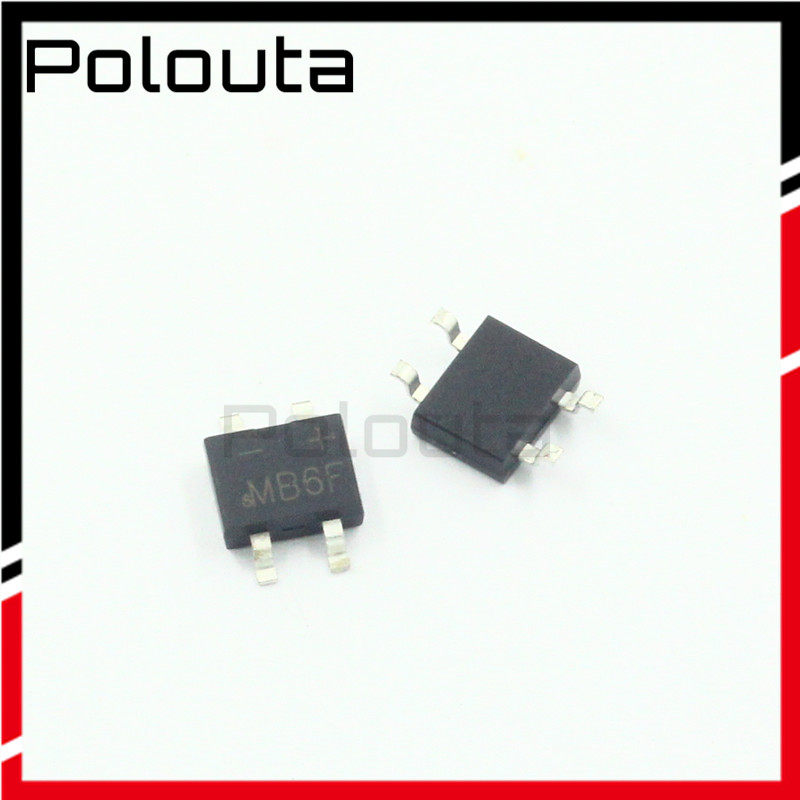 mb6f mb6 sop-4 桥堆 整流桥 桥式整流器 600v/0.5a 50个 大芯片
