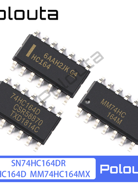 10个 SN74HC164DR 74HC164D MM74HC164MX SOP-14 逻辑移位寄存器