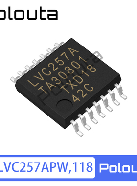 74LVC257APW,118 LVC257A TSSOP-14 四路2输入多路复用器 三态