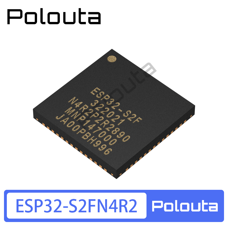 ESP32-S2FN4R2 QFN-56 4MB flash+2MB PSRAM 32-bit单核MCU芯片