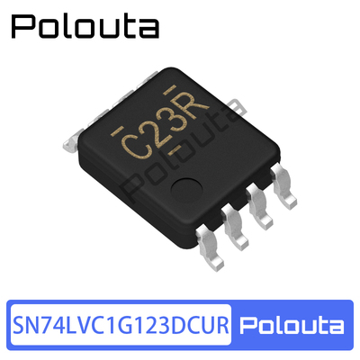 SN74LVC1G123DCUR 丝印C23R VSSOP-8 单稳态多谐振荡器 Polouta