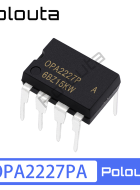Polouta OPA2227PA OPA2227P DIP8  精密运放放大器芯片