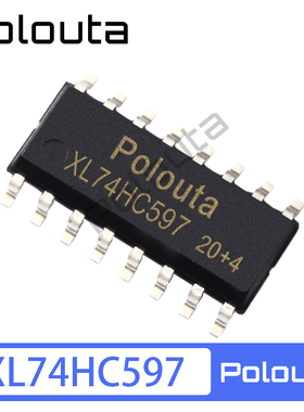 Polouta 寄存器 XL74HC597 XL74HC165  XL74HC595 贴片SOP-16