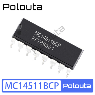MC14511BCP MC14511 4511 直插DIP-16 逻辑芯片 Polouta