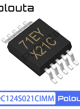 ADC124S021CIMM 丝印X21C MSOP-10 模数转换芯片ADC Polouta