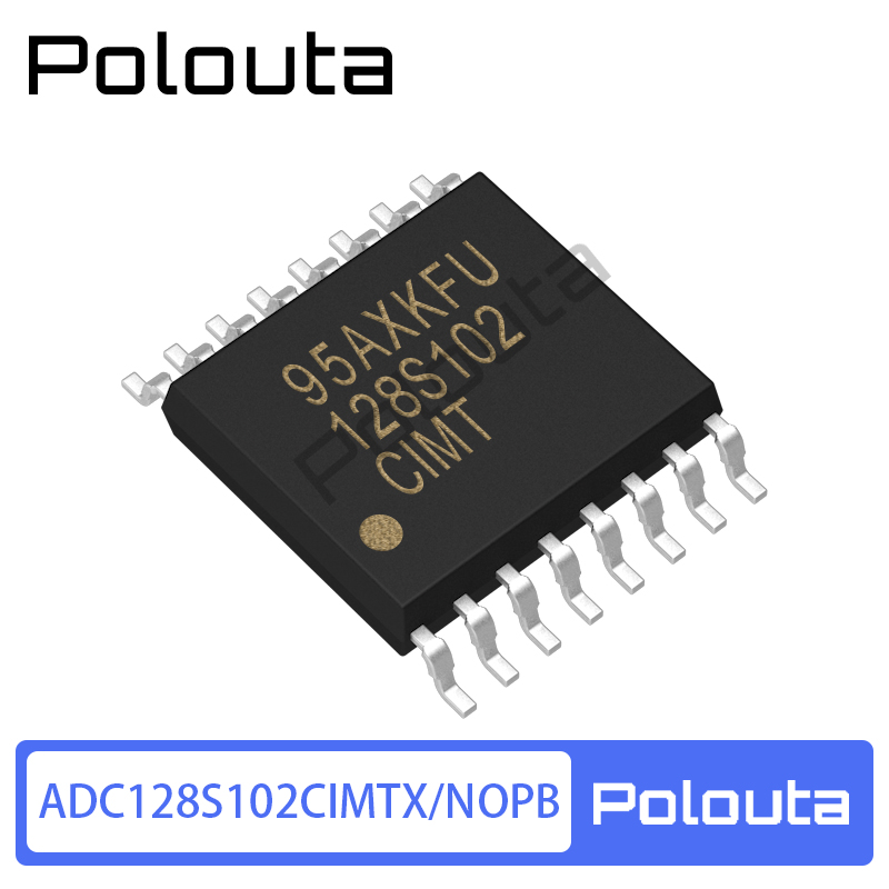 ADC128S102CIMTX/NOPB TSSOP-16 12位模数转换器芯片 Polouta
