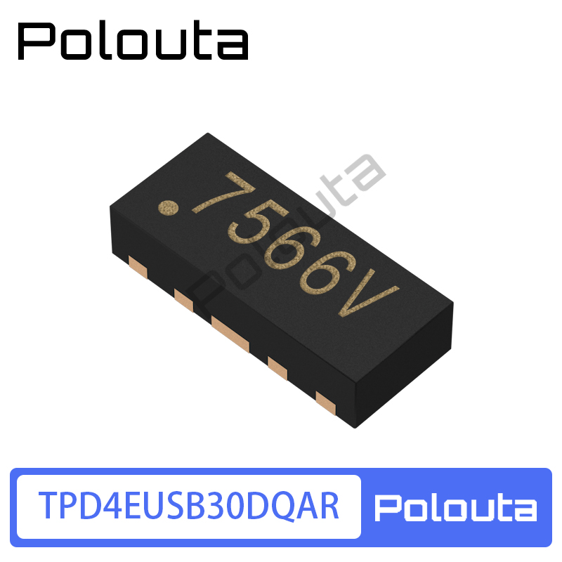 TPD4EUSB30DQAR uSON-10 静电放电保护器件 集成电路 Polouta