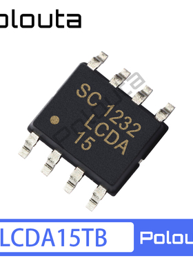 Polouta LCDA15TB LCDA15.TBT LCDA15C-6.TBT SOP-8  低容量TVS管