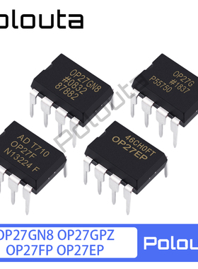 POLOUTA OP27GN8 OP27GPZ OP27FP OP27EP DIP-8 运算放大器芯片