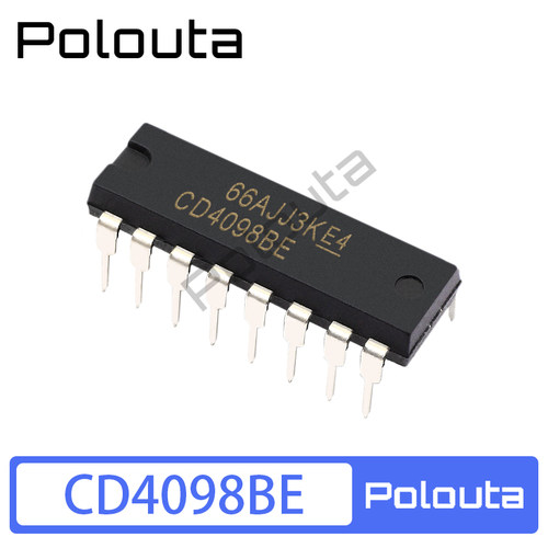 CD4098BE CD4098 HCF4098 HEF4098 直插DIP16 CMOS双单稳态触发器