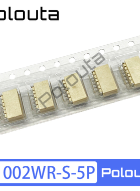 A1002WR-S-5P A1002WR 脚距1mm 线对板/线对线连接器 Polouta
