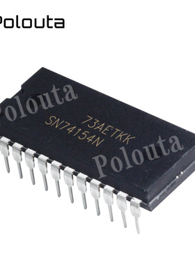 SN74154N SN74154 74154 DIP-24 4线到16线解码器/解复用器直插宽