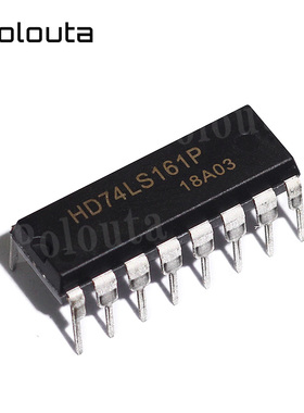 HD74LS161P HD74LS161AP 74LS161 直插DIP16 四位二进清除计数器