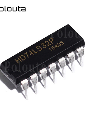 HD74LS32P 74LS32 四路 2 输入正或门芯片 直插DIP14 POLOUTA