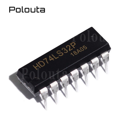 HD74LS32P 74LS32 四路 2 输入正或门芯片 直插DIP14 POLOUTA