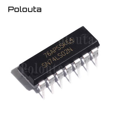 SN74LS02N 74LS02 四路 2输入正或非门芯片 直插DIP14 POLOUTA