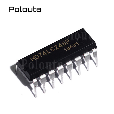 HD74LS248P 74LS248 解码器驱动器芯片 直插DIP16 POLOUTA