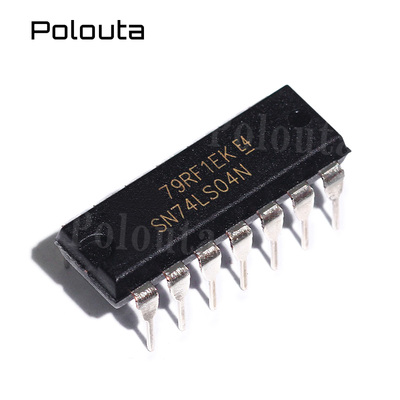 SN74LS04N   直插DIP14 栅极和逆变器芯片 POLOUTA
